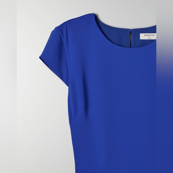 COPY - Aritzia Babaton Hamptons Azure Blue Mini Dress - Picture 2 of 6